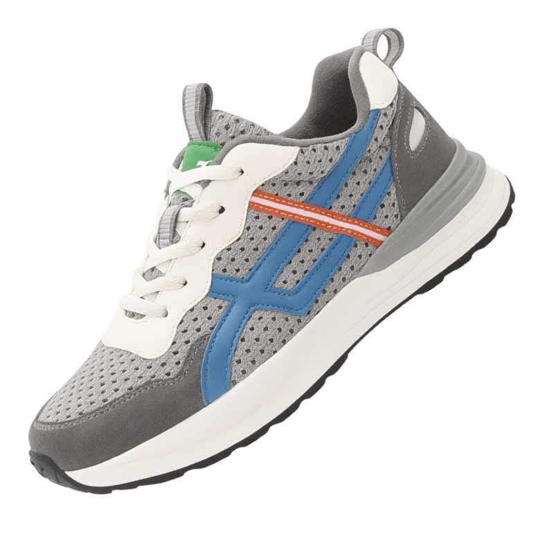 Huxen panel trainers, grey option