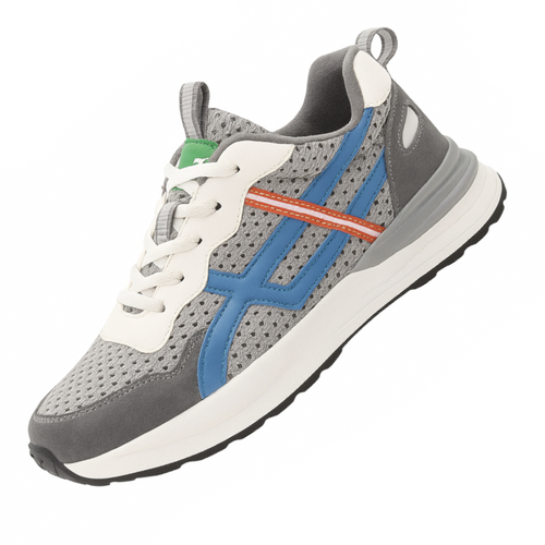 Huxen panel trainers, grey option