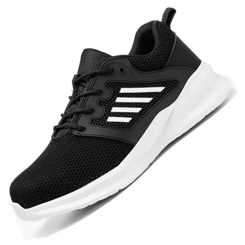 Averin mesh trainers in black